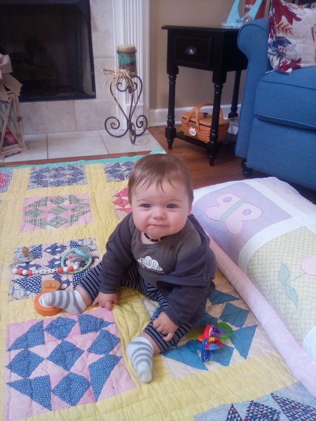 Customer photo review of moonjax® baby teether
