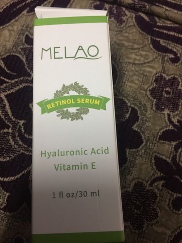 Customer photo review of Enhanced Retinol Serum