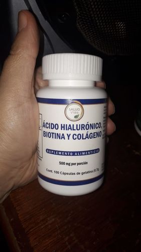 Customer photo review of Biotina, Ácido Hialurónico y Colágeno