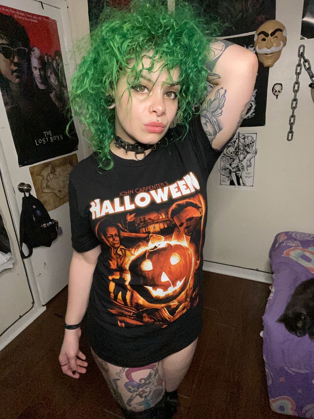 Customer photo review of Halloween Smith's Grove Curse T-Shirt
