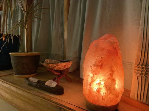 Customer photo review of Original Himalayan Salt Lamp (Large)