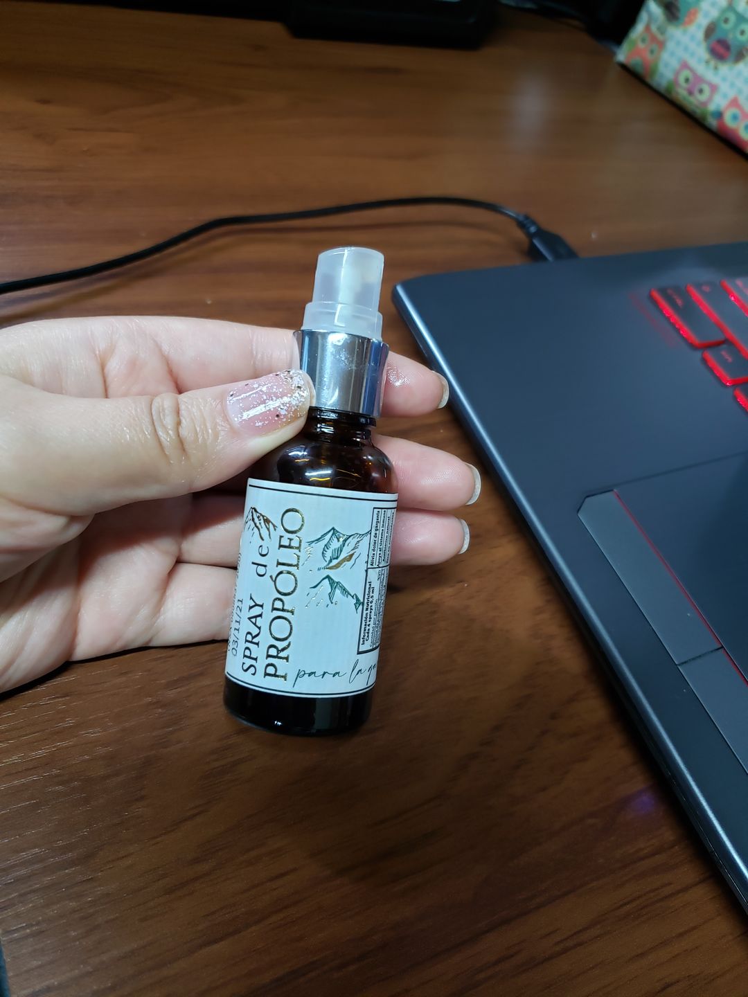Customer photo review of Spray de Propóleo