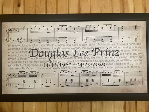 Customer photo review of Add A Black Frame To Your Canvas (Not Available For 30x60" Size)