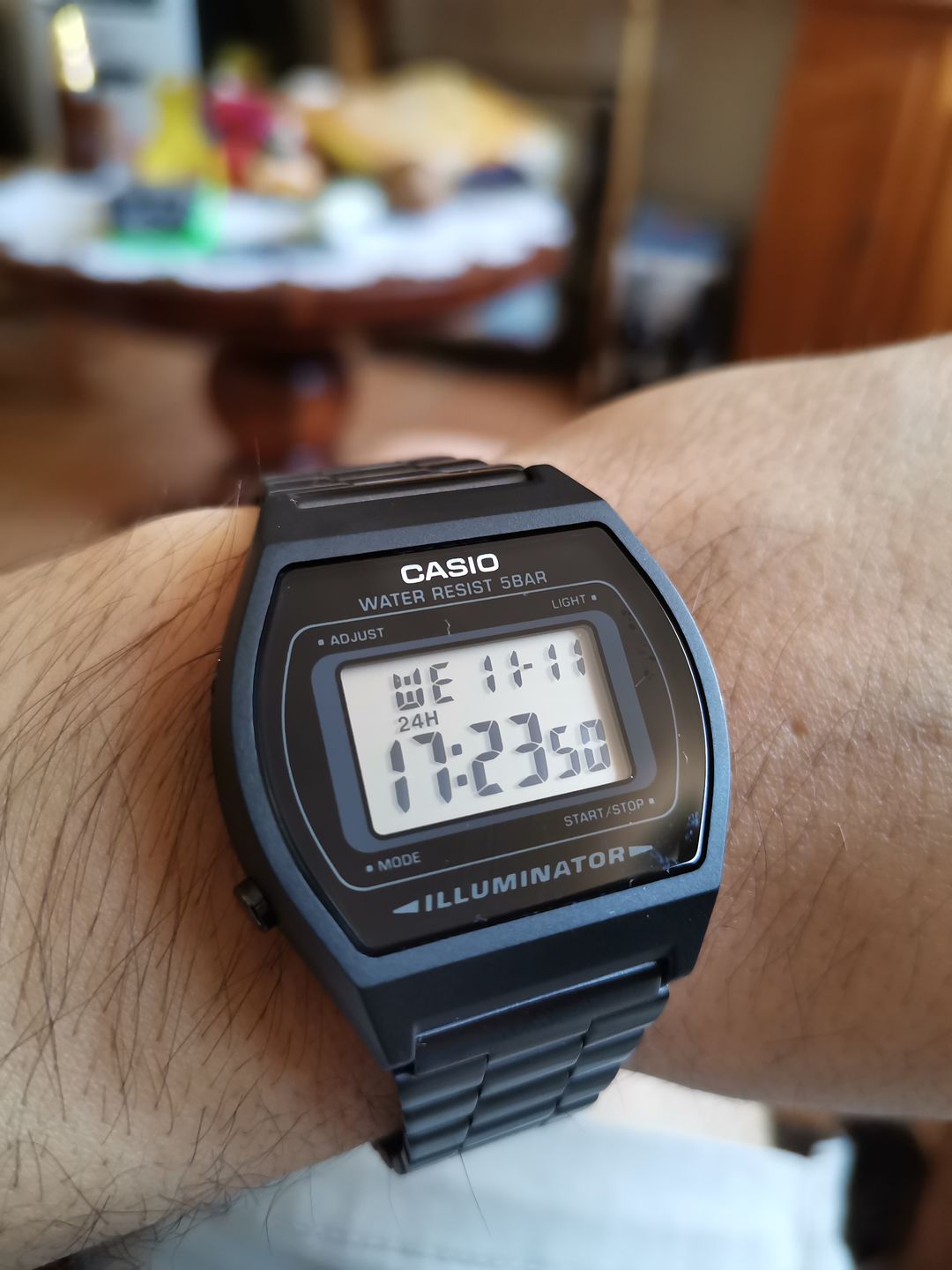 Customer photo review of Reloj Casio Vintage B640WB-1ADF Digital Metálico Negro