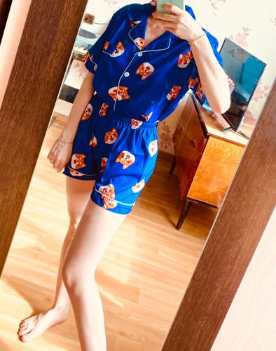 Customer photo review of Shiba Inu Pajamas