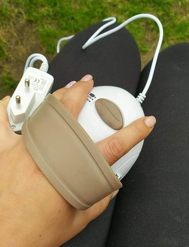 Customer photo review of 3D Electric Handheld Full Body Massage Roller Anti-Cellulite Slimming Massage Device