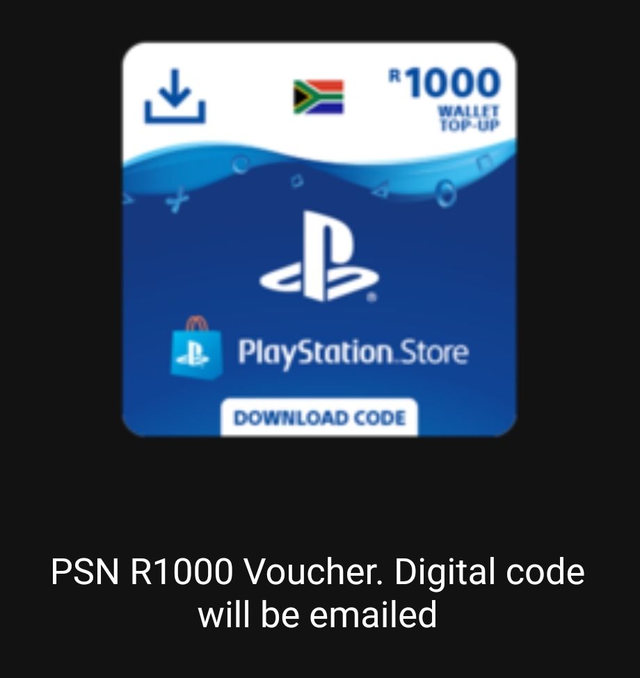 Customer photo review of PSN R1000 Voucher. Digital code will be emailed