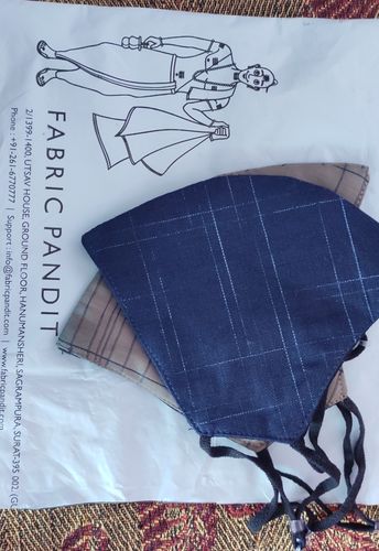 Customer photo review of Plug & Play Series 333 Triple Layered Pure Cotton Adjustable Mask - Pack of 2