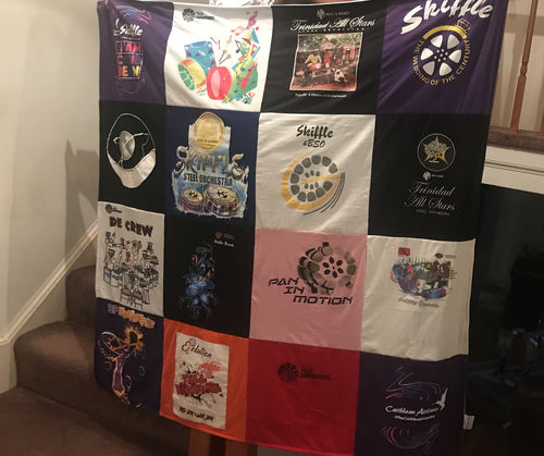 Customer photo review of Classic T-Shirt Blanket