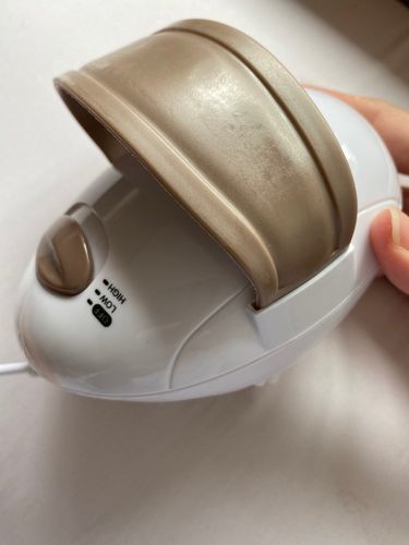 Customer photo review of 3D Electric Handheld Full Body Massage Roller Anti-Cellulite Slimming Massage Device