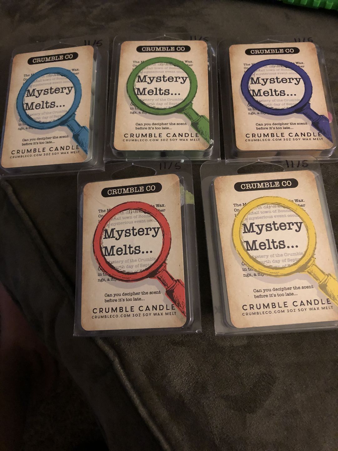 Customer photo review of Mystery Melt Bundle(5 bars)!