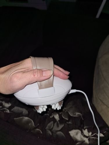 Customer photo review of 3D Electric Handheld Full Body Massage Roller Anti-Cellulite Slimming Massage Device