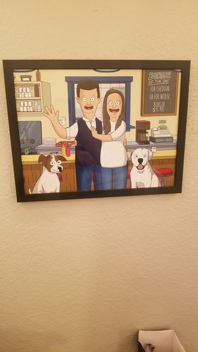 Customer photo review of Personalized Bob’s Burgers Custom Portrait