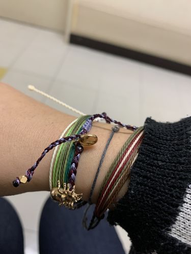 Customer photo review of Halloween Surprise Bracelet Gold