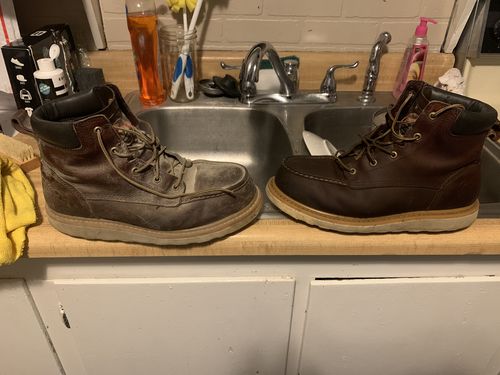 Customer photo review of SNEAKER CARE KIT