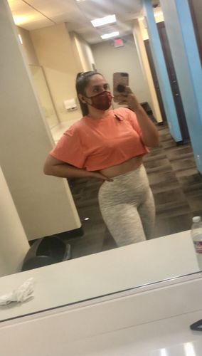Customer photo review of Cropped Tee