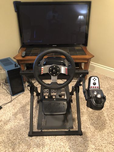 Customer photo review of APEX Steering Wheel Stand