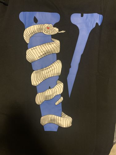Customer photo review of VLONE SNAKE T-SHIRT