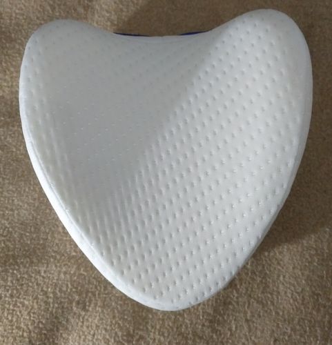 Customer photo review of Orthopedic Memory Foam Body Alignment Knee Leg Pillow for Side Sleeper