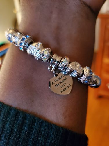 Customer photo review of Piece Of My Heart Bracelet