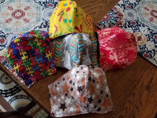 Customer photo review of Mask Insert - Contoured - 10 Count