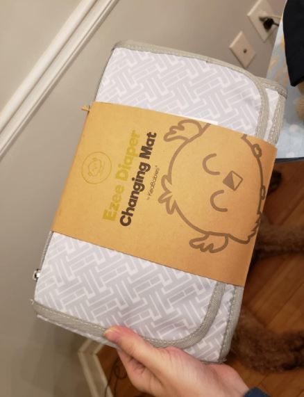 Customer photo review of EZEE Diaper Mat