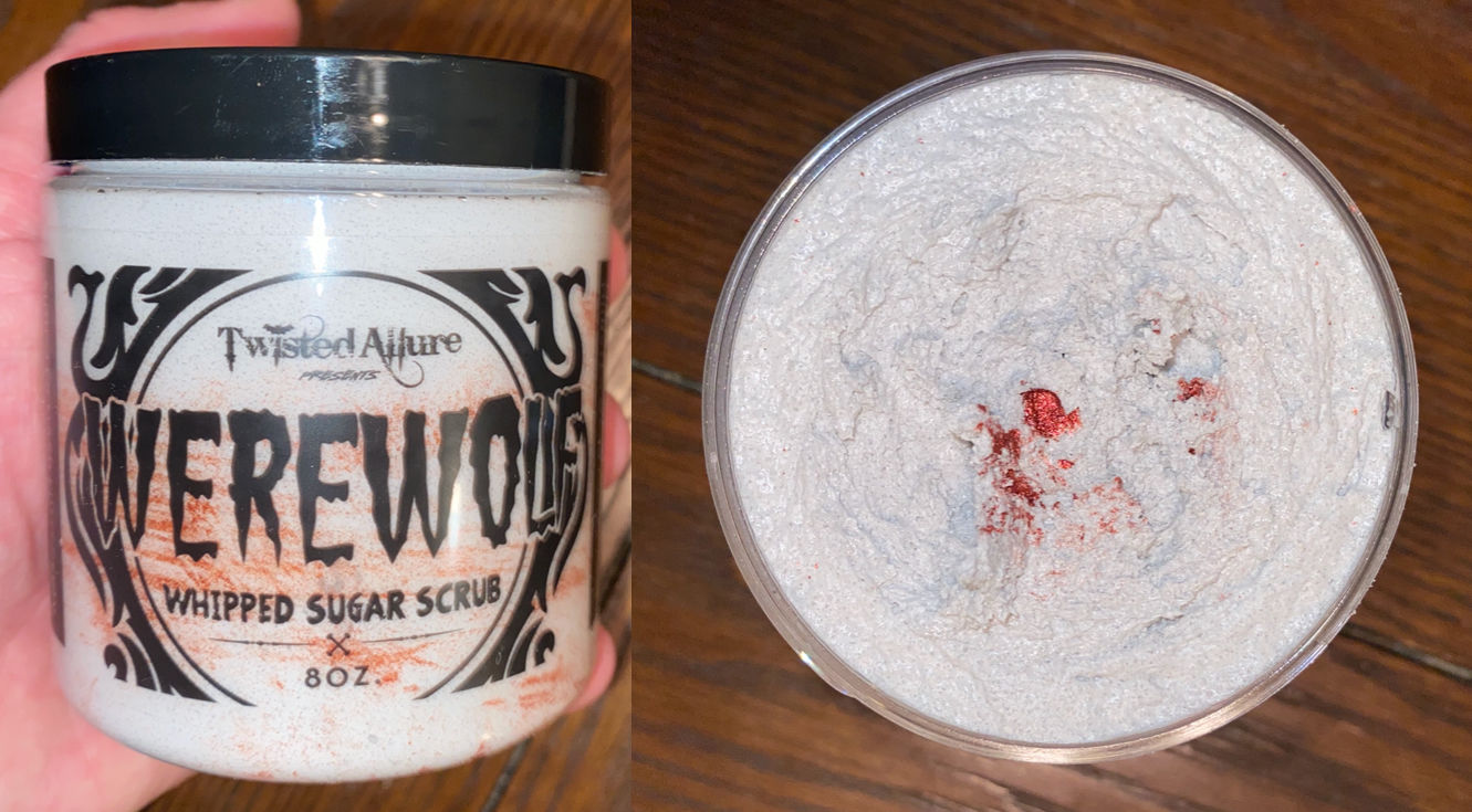 Customer photo review of Werewolf Whipped Sugar Scrub