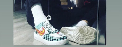 Customer photo review of Sneaker Demon Slayer - Tanjiro Kamado Basse