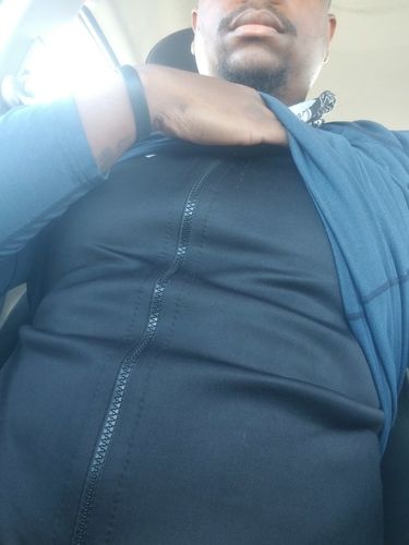 Customer photo review of Men's Zipper Neoprene Sauna Vest