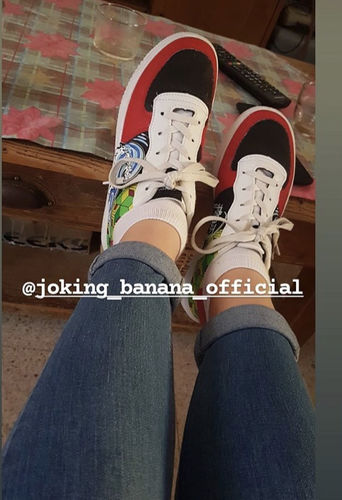 Customer photo review of Sneaker Demon Slayer - Giyu Tomioka