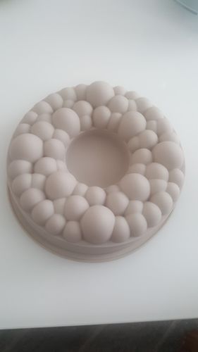 Customer photo review of Moule à Gateau Silicone - Bulles
