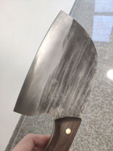 Customer photo review of Handgeschmiedetes Kochmesser - Serbian Style Ergonomic