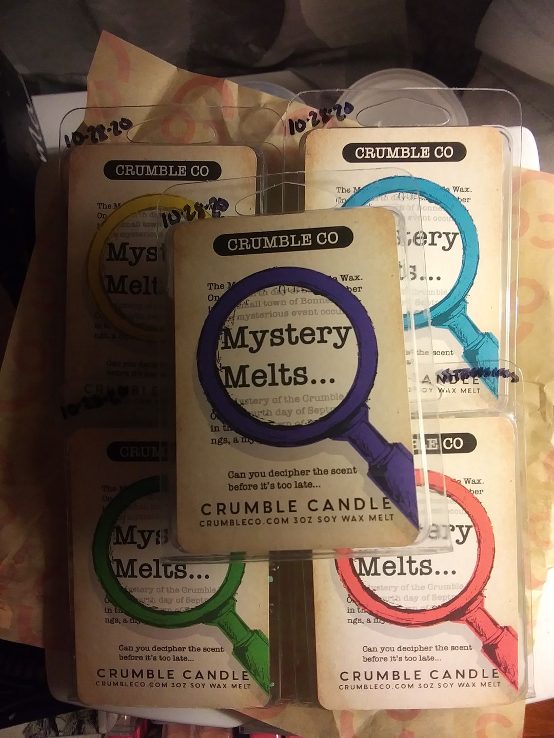 Customer photo review of Mystery Melt Bundle(5 bars)!