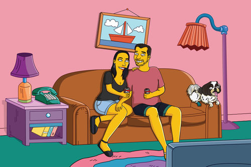 Customer photo review of RETRATO EM ARQUIVO DIGITAL FAMILIA AMARELA