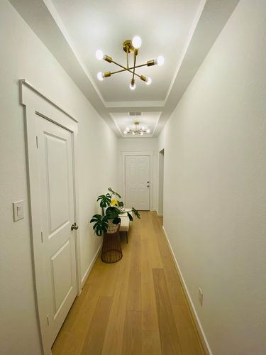 Customer photo review of 6-Light Sputnik Sphere Semi Ceiling Light