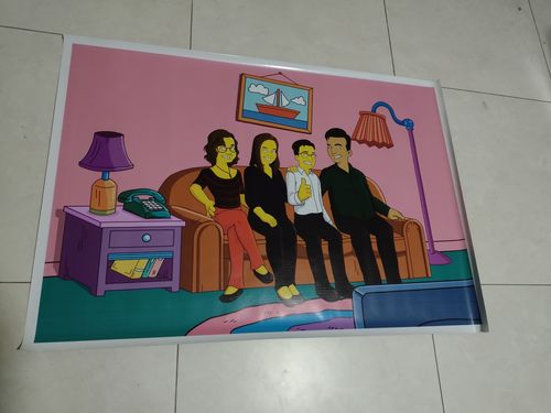 Customer photo review of RETRATO EM ARQUIVO DIGITAL FAMILIA AMARELA