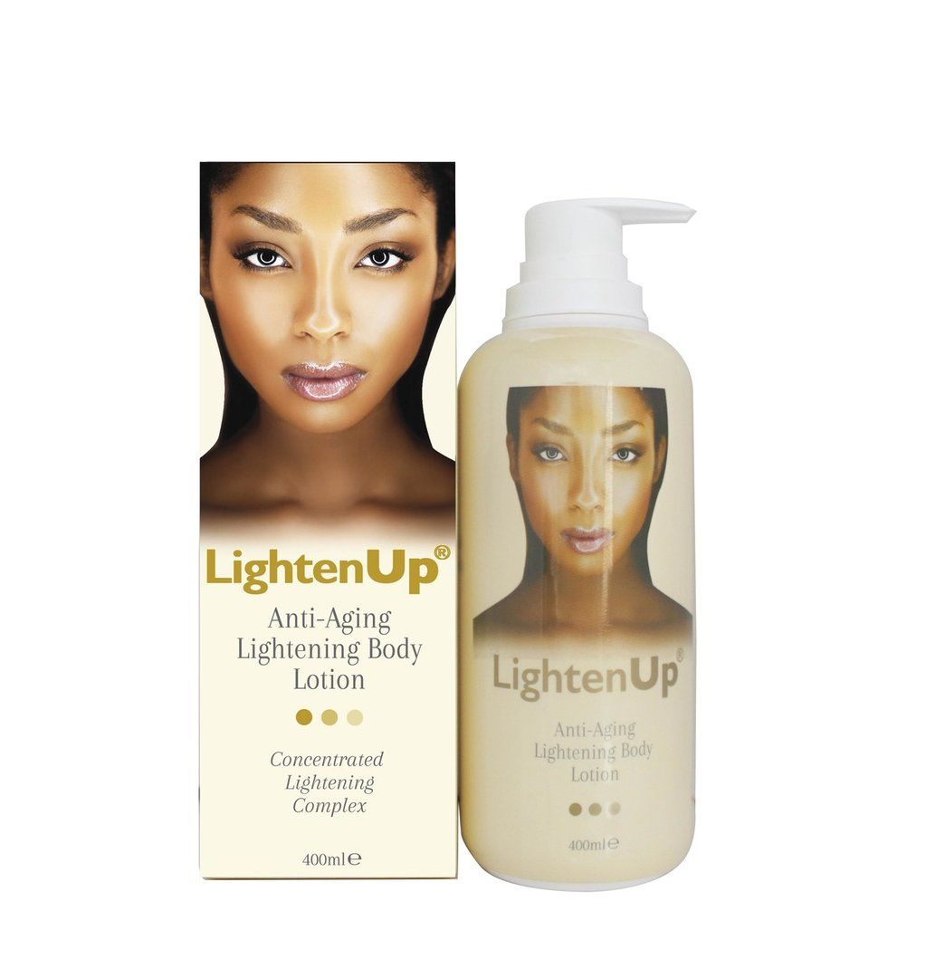 Customer photo review of Omic LightenUp Anti-Aging Lightening Body Lotion - 400ml