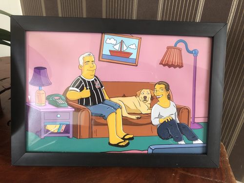 Customer photo review of RETRATO EM ARQUIVO DIGITAL FAMILIA AMARELA