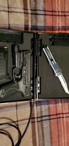 Customer photo review of BLUE LINE OTF (SILVER)