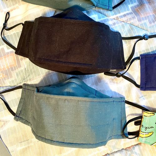 Customer photo review of Black Elastic - 20 Pieces (10 Masks)