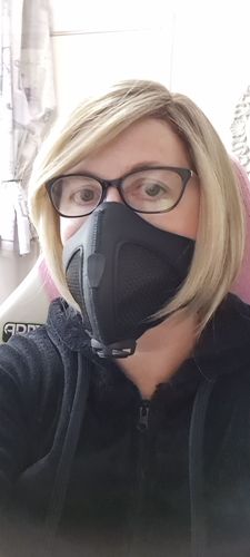 Customer photo review of Stealth Lite FFP3 Everyday Facemask