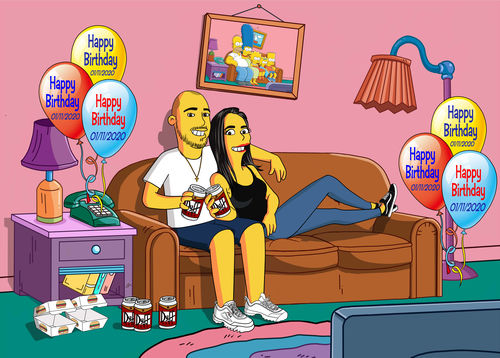 Customer photo review of RETRATO EM ARQUIVO DIGITAL FAMILIA AMARELA