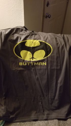 Customer photo review of Buttman Premium Tee
