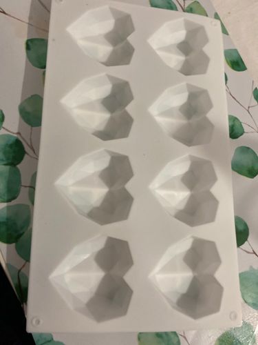 Customer photo review of Moule Mini Coeur Silicone