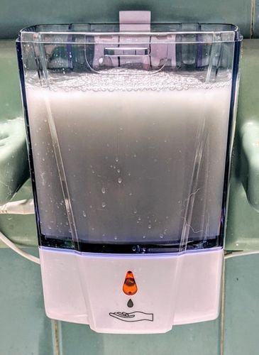 Customer photo review of MISTER HYGIENE - Der Desinfektionsspender ohne Berührung