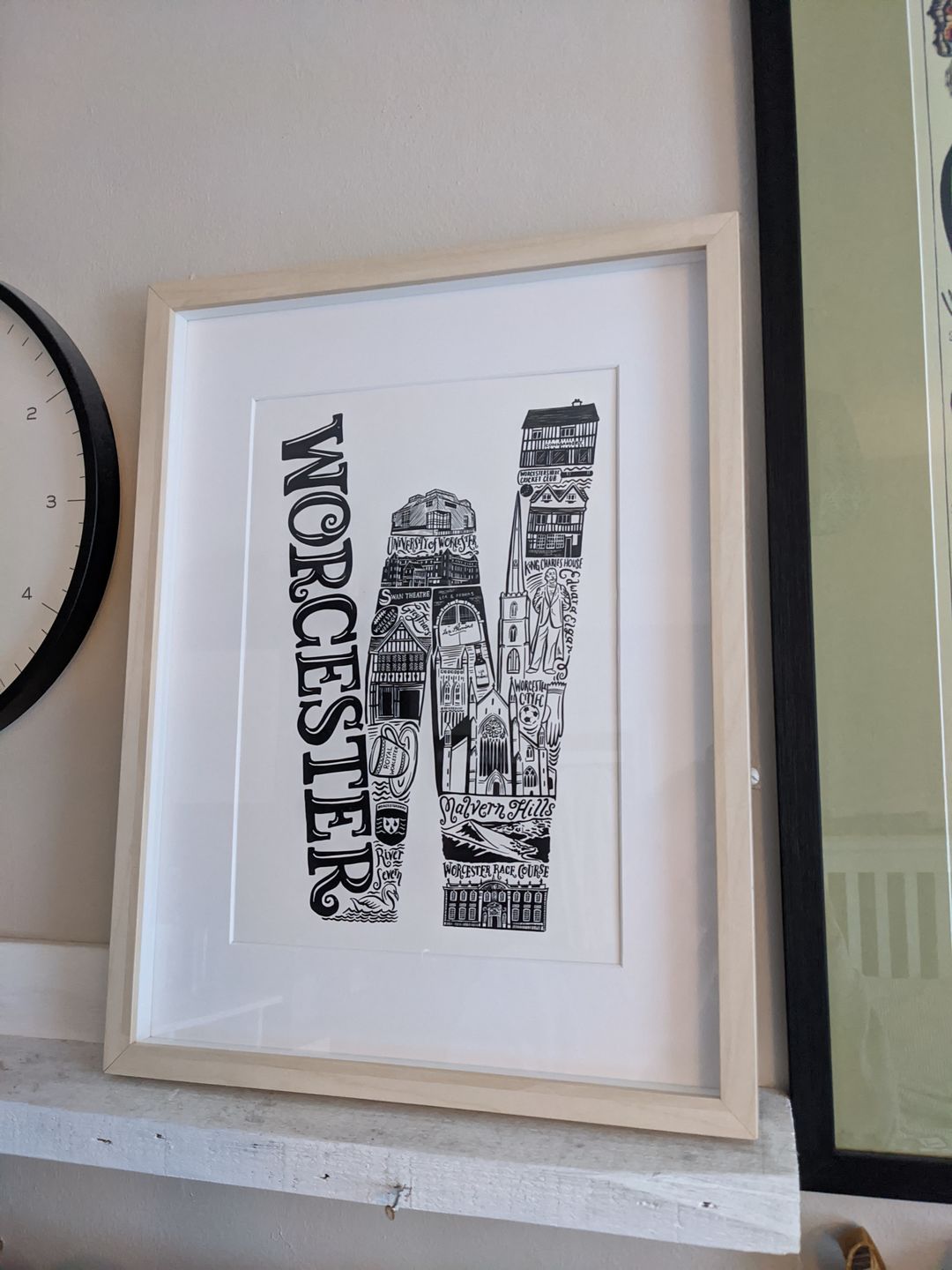 Customer photo review of Worcester Print