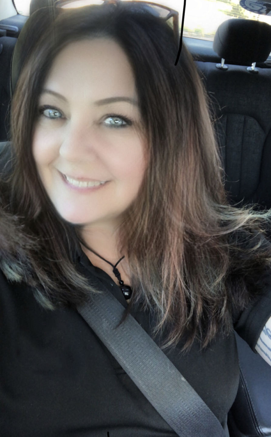 Customer photo review of Obsidian Stone Necklace