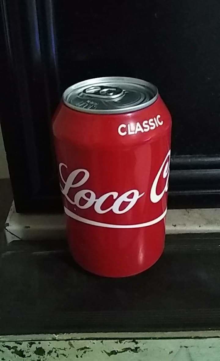 Customer photo review of “Loco Cola" Silicone Sleeve Hide a Beer (Beersy 2.0)