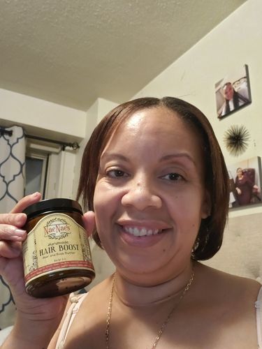 Customer photo review of Nae Nae's Hair Boost 9oz