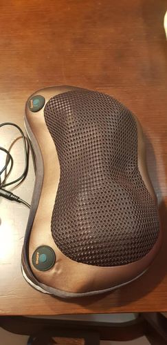 Customer photo review of Almohada Masajeadora Premium